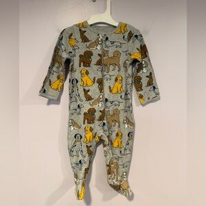 Wonder Nation dogs grey footie